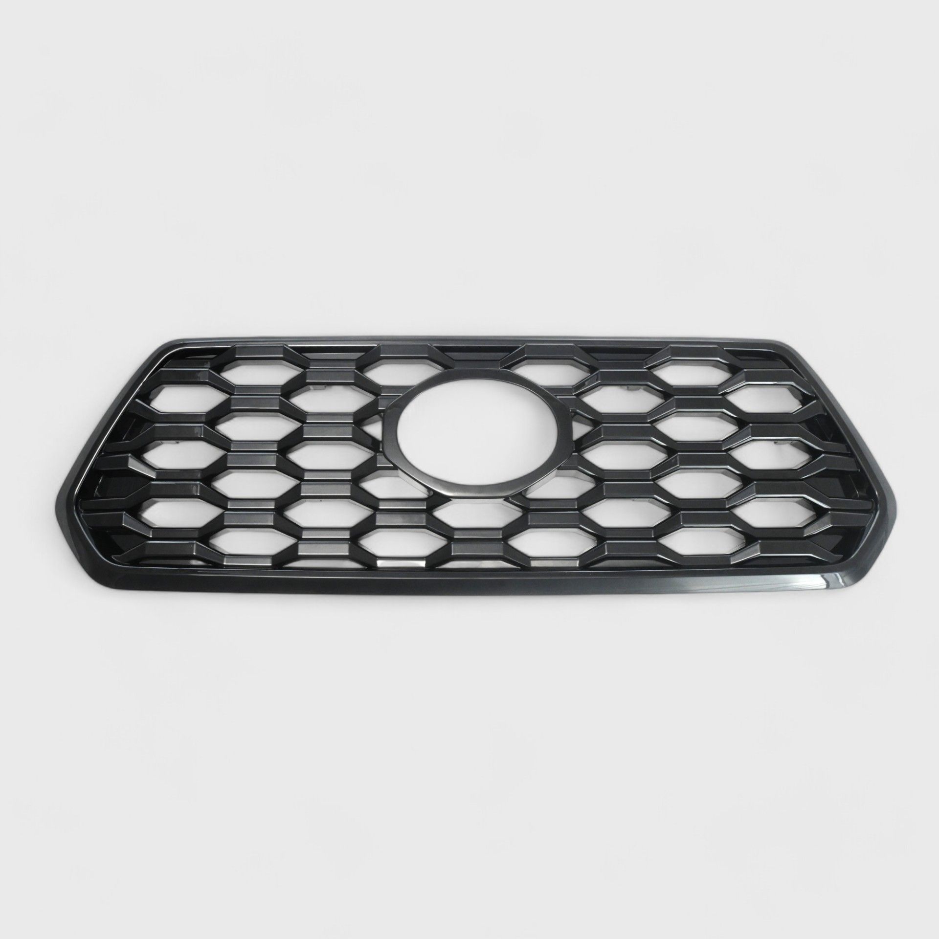 20-23 Toyota Tacoma TRD Sport/Off-Road Does not fit grille with Camera 1 Piece Gloss Black Snap-on W/Tape Grille Overlay