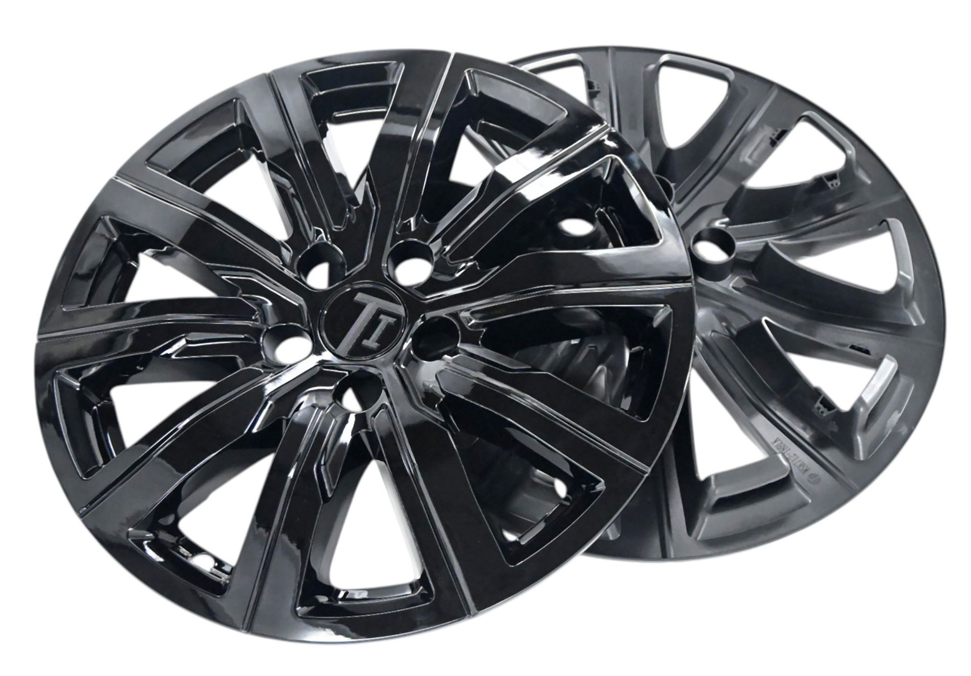 19-23 Cadillac XT4 8 PCS Gloss Black Snap-on Wheel Skin Set