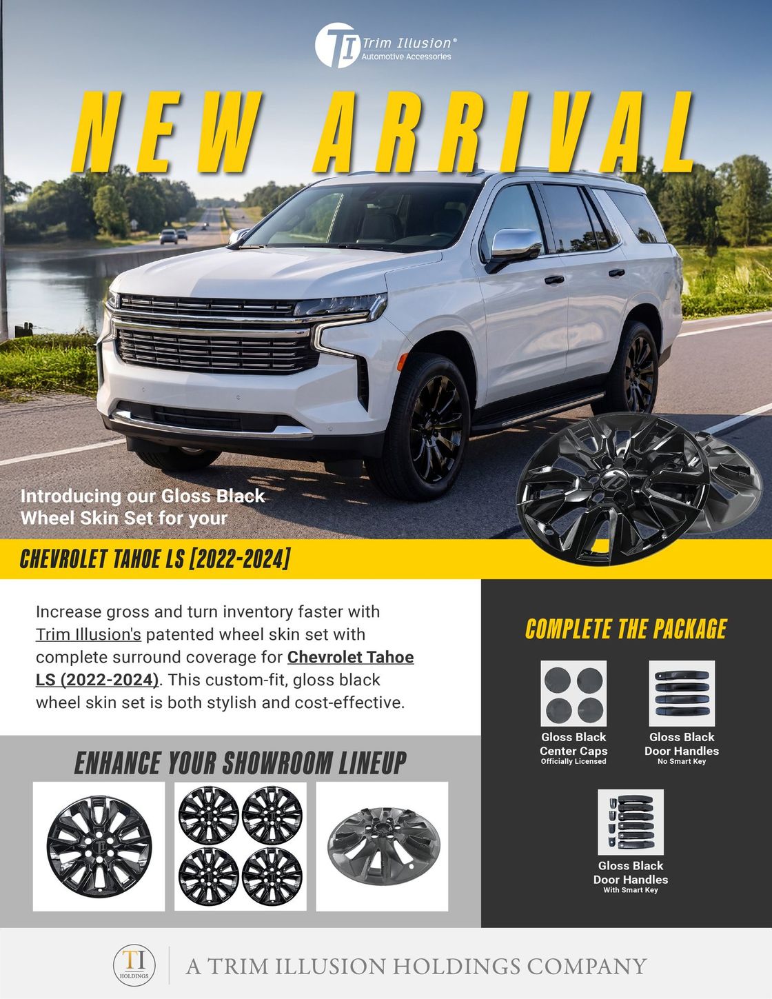 WSK737-20BLK (Chevrolet Tahoe) New Arrival Flyer