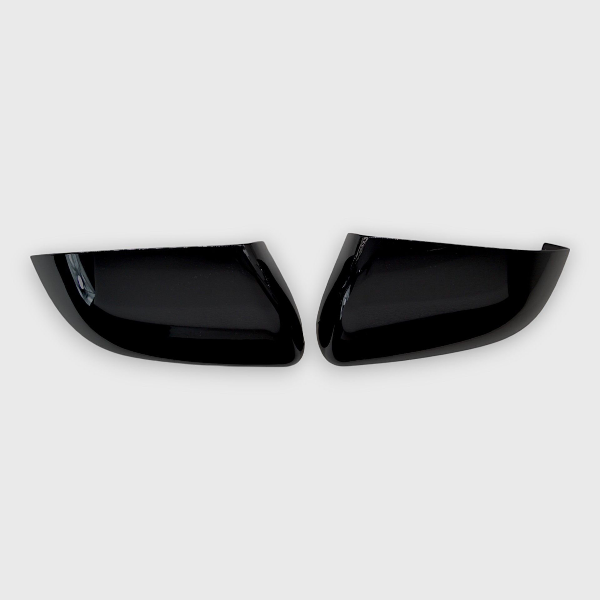 20-24 Ford Explorer 2 Piece No Turn Signal Top Gloss Black Tape-on Mirror Cover