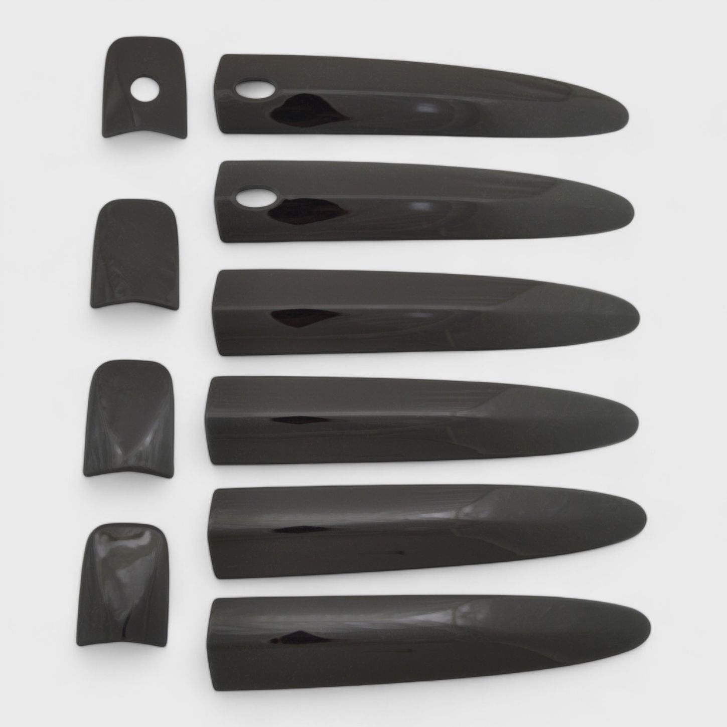 DH6307BLK Gloss Black Patented Door Handle Cover for 13-25