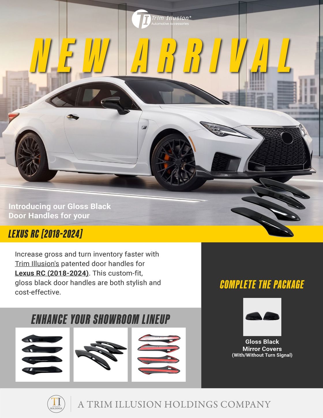 DH6352BLK (Lexus RC) New Arrival Flyer