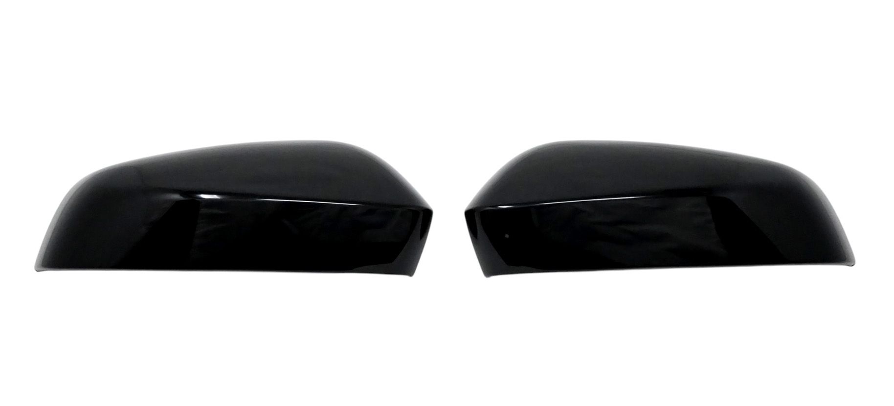 24-26 Toyota Tacoma, 25-26 Toyota 4Runner 2 Piece No Turn Signal Gloss Black Replacement Mirror Cover