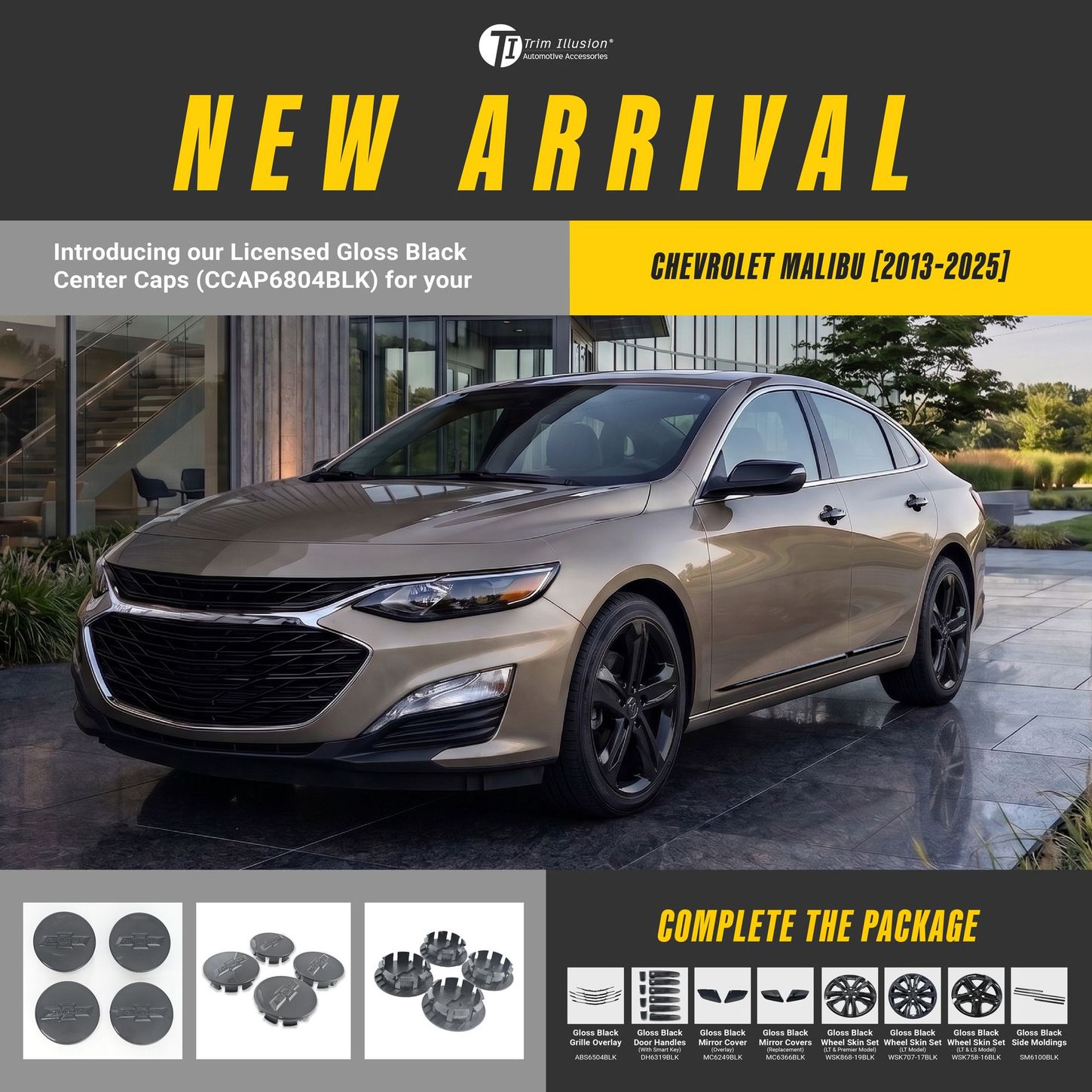 CCAP6804BLK (Chevrolet Malibu)
