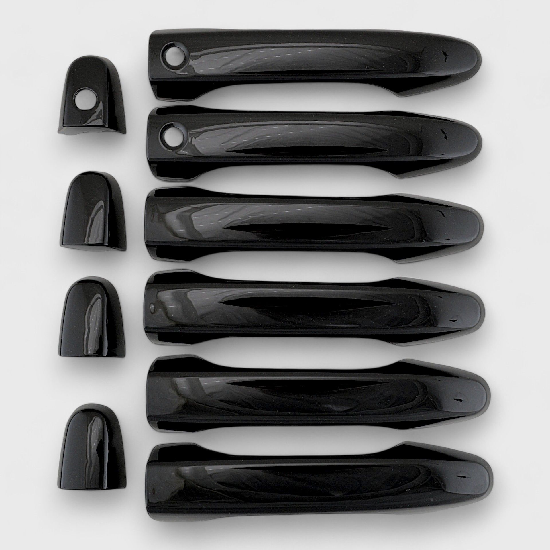 14-16 Honda CR-V, 14-15 Honda Civic W/ or W/O Smart Key 8 Piece Gloss Black Tape-on Patented Door Handle Cover