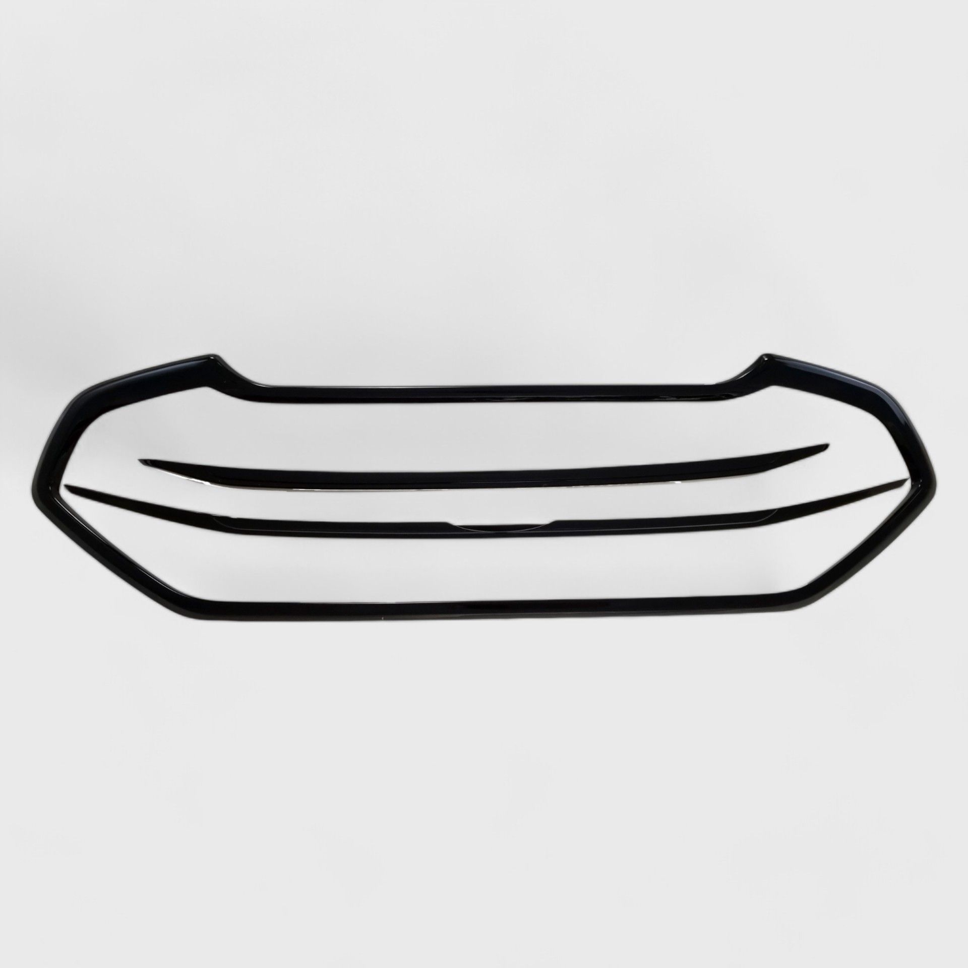 18-22 Ford EcoSport 3 Piece Gloss Black Tape-on Grille Overlay