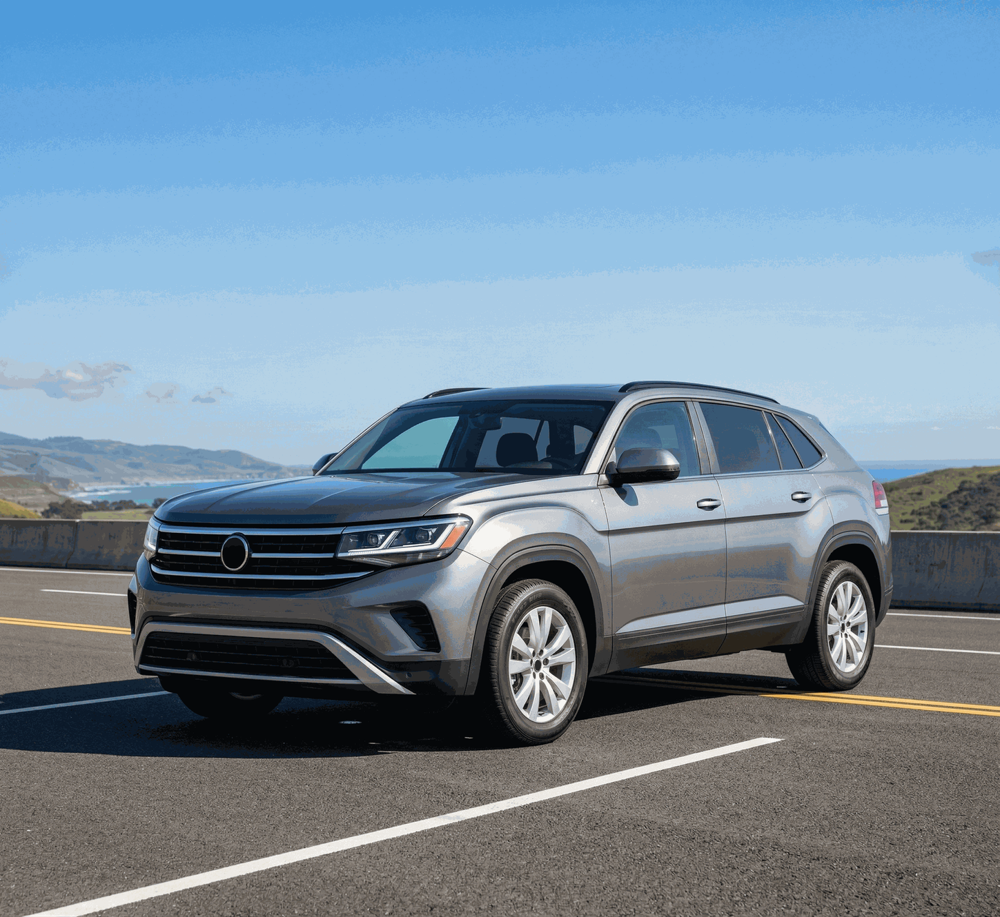 Volkswagen atlas cross sport 2020-2025 DH6348BLK MC6381BLK Before