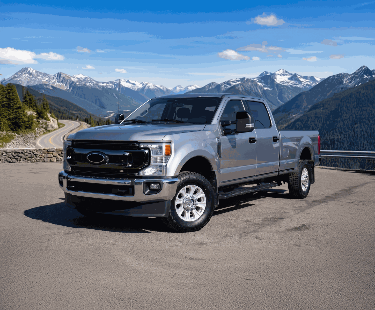 Ford F-350 Super Duty XLT (2020-2022) ABS6510BLK DH6245BLK MC6262BLK SM6103BLK SM6105BLK After