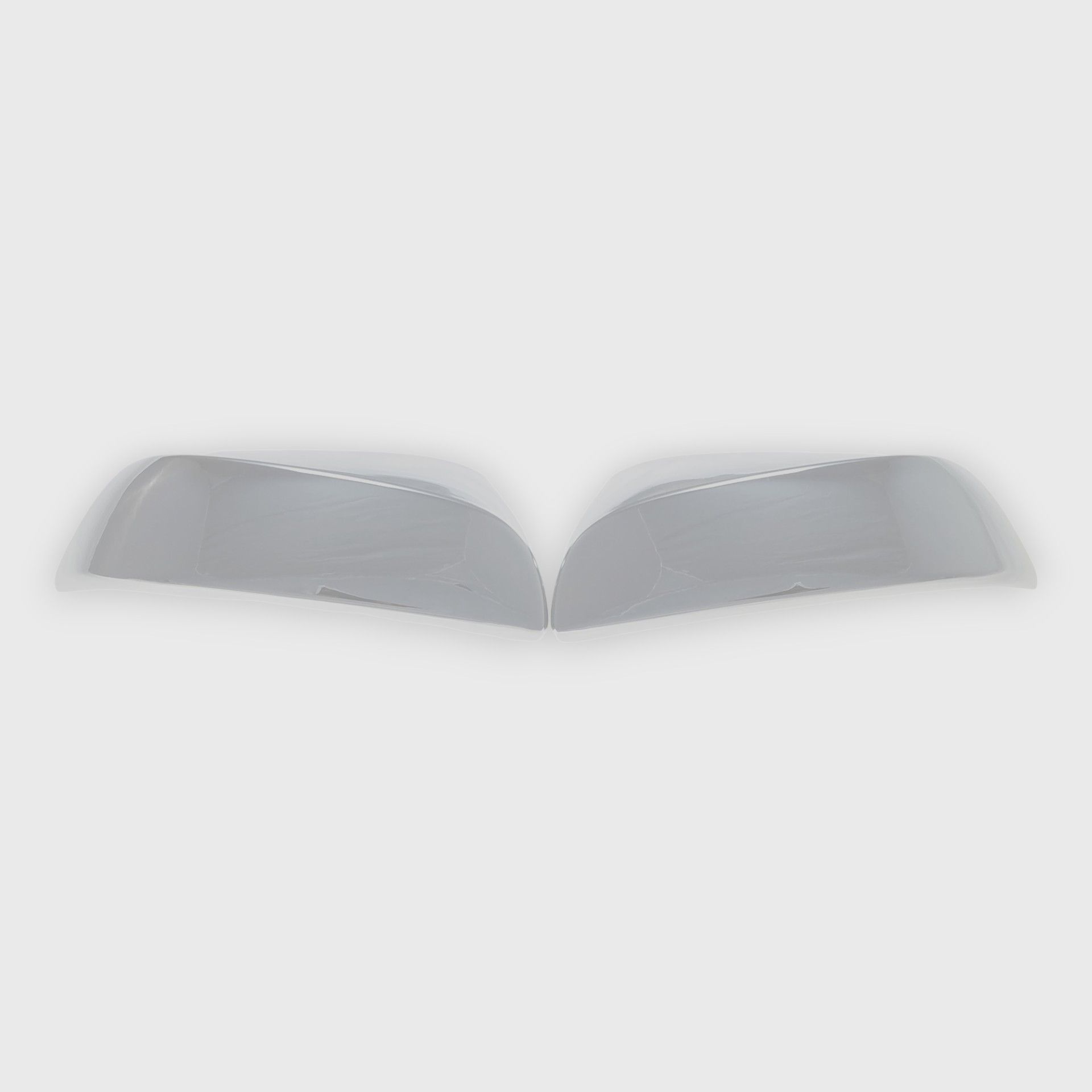 16-23 Toyota Tacoma, 19-25 Toyota RAV4, 22-25 Toyota Sienna, 22-24 Toyota Corolla Cross 2 Piece No Turn Signal Full Chrome Tape-on Mirror Cover