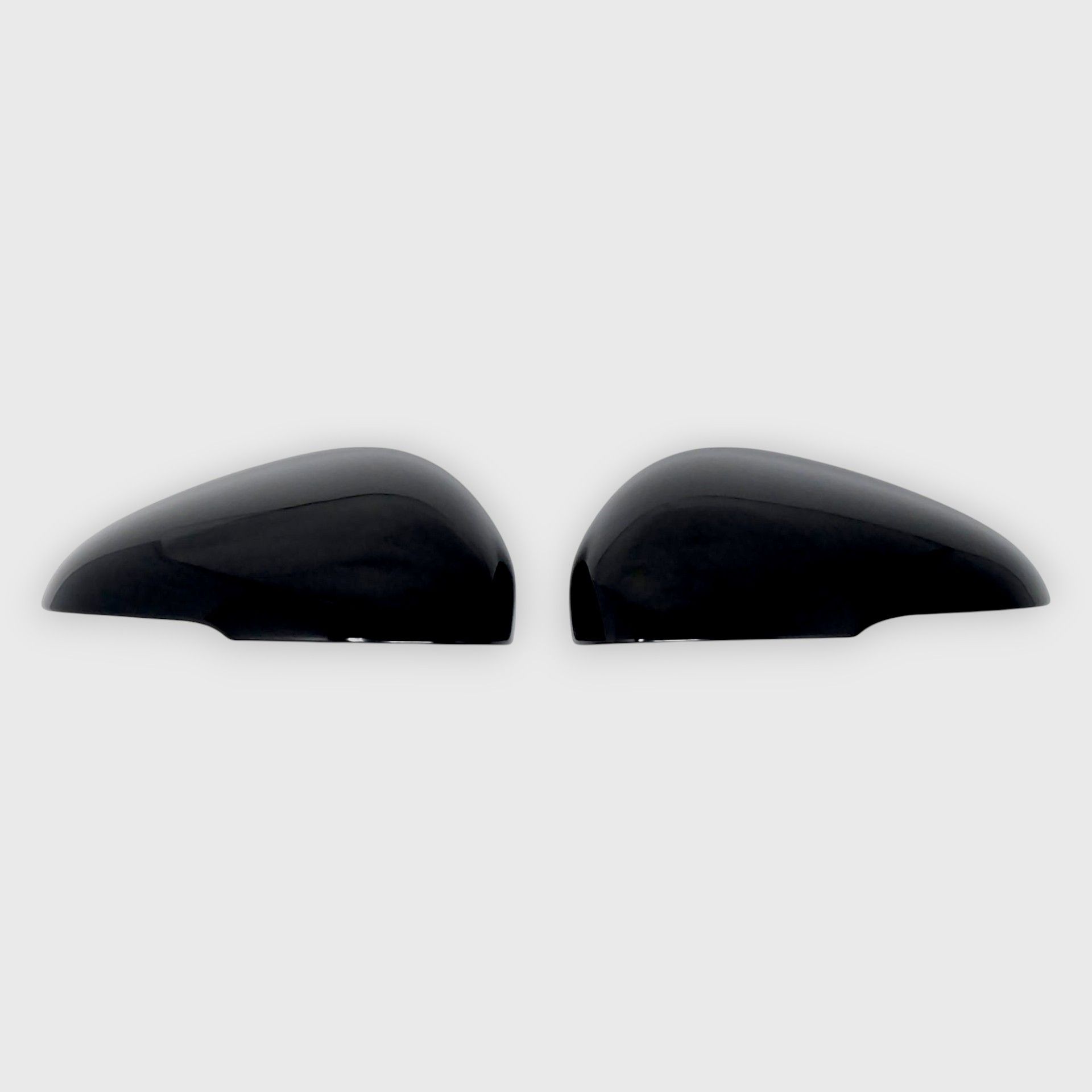 21-26 Kia K5 2 Piece With Turn Signal Top Gloss Black Tape-on Mirror Cover