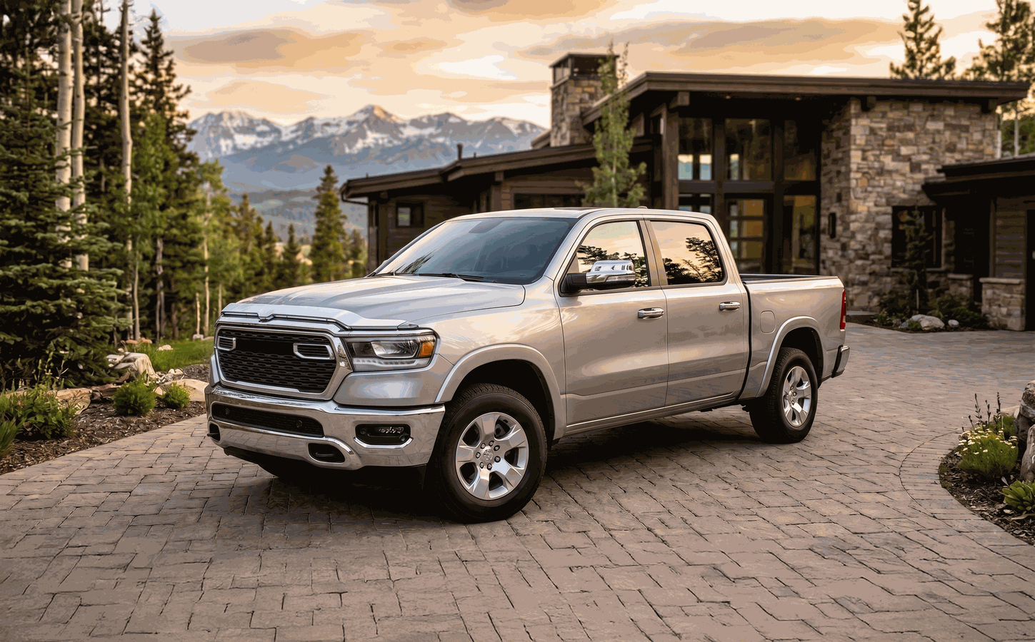 RAM 1500 Big Horn (2026) DH6357BLK MC6290BLK MC6303BLK WSK762-18BLK SM6106BLK Before