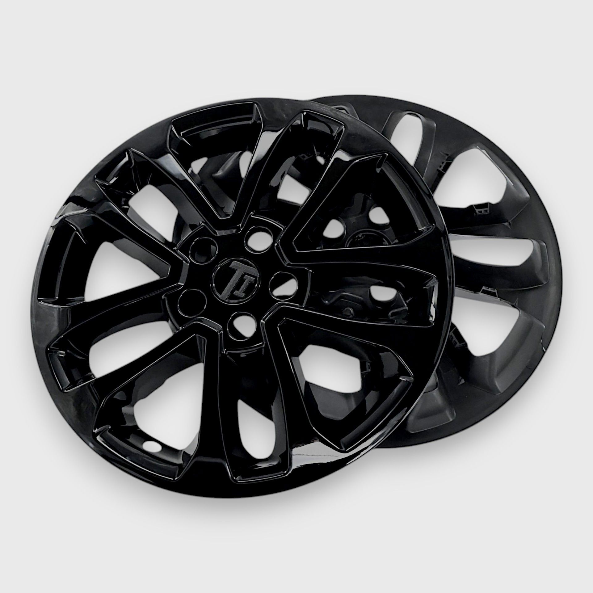 20-22 Ford Escape 8 Piece Gloss Black Snap-on Wheel Skin Set