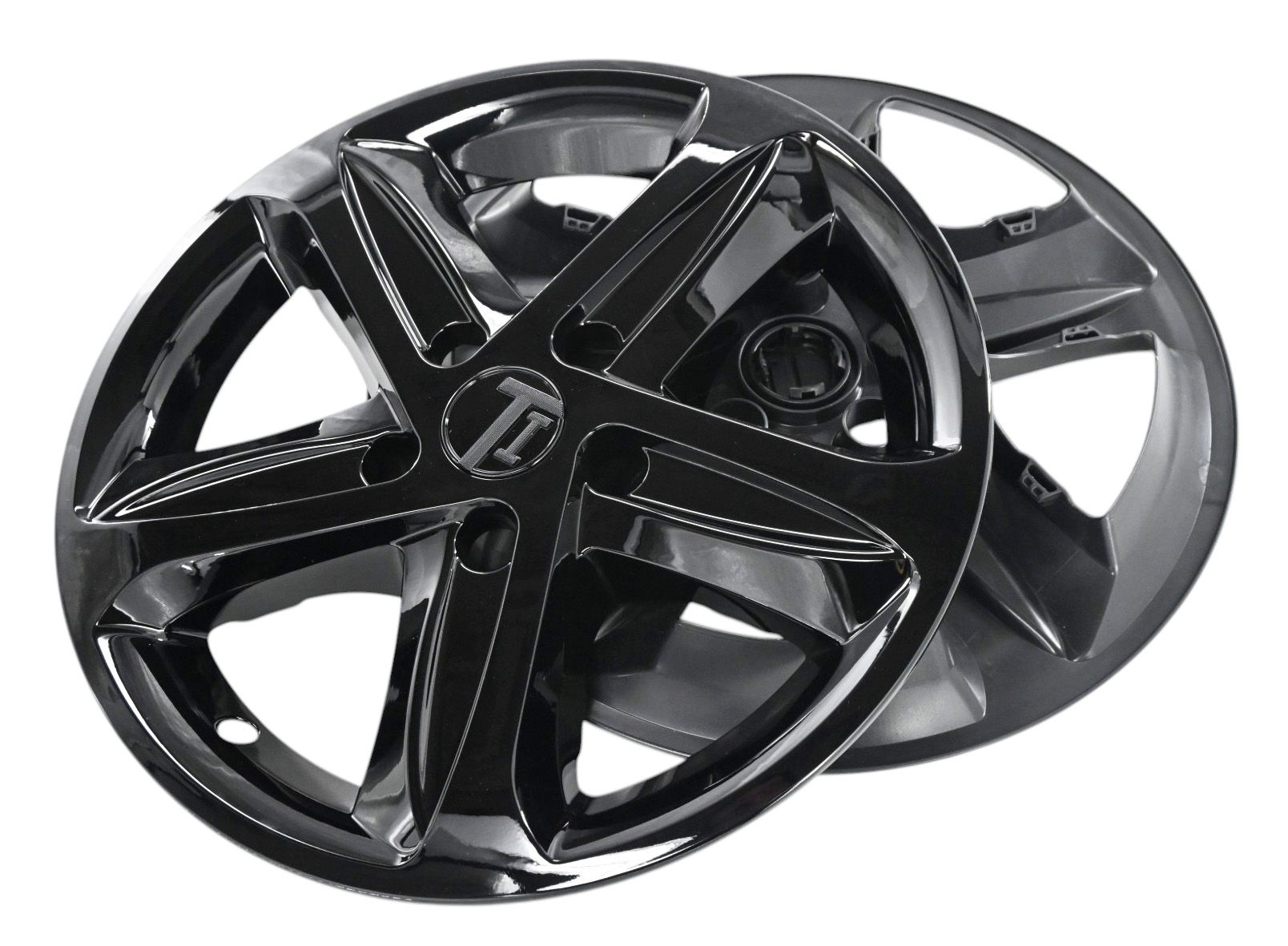 19-25 Chevrolet Malibu 8 PCS Gloss Black Snap-on Wheel Skin Set