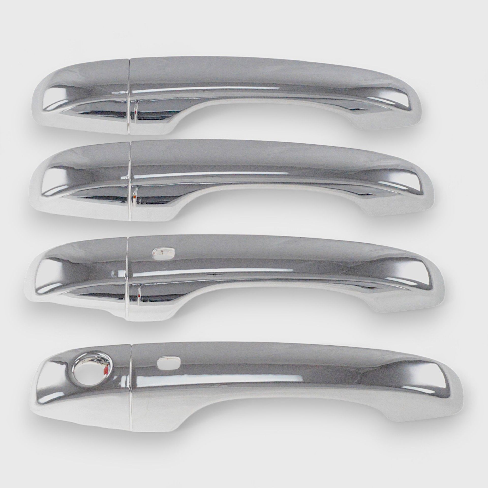 11-14 Chrysler 200, 11-23 Chrysler 300, 13-20 Dodge Journey No Smart Key 8 Piece Chrome Snap-on Patented Door Handle Cover